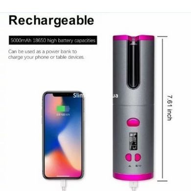 Щипцы для создания объема волос Ramindong Hair curler, Плойка для завивки OU-879 с насадками