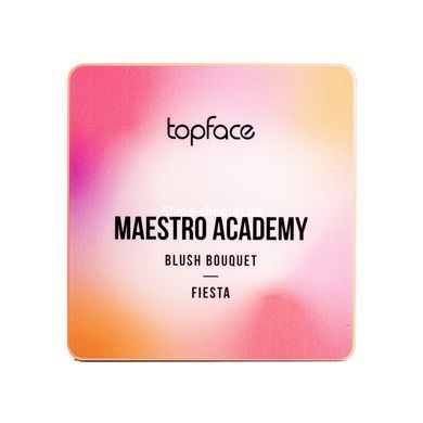 Палетка румян Topface Maestro Academy Blush Bouquet PT355 № 02