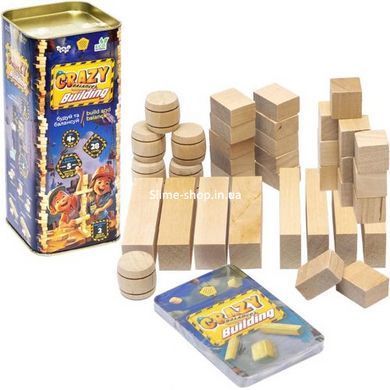 Развивающая настольная игра "Crazy Balance Building"