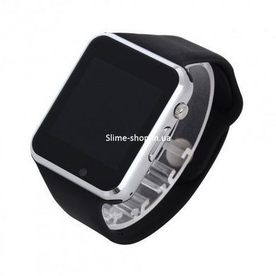 Смарт-часы Smart Watch A1 умные электронные со слотом под sim-карту + карту памяти micro-sd. PQ-111 Цвет: серебряный