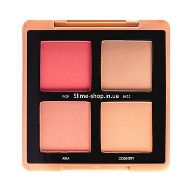 Палетка румян Topface Maestro Academy Blush Bouquet PT355 № 02