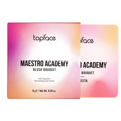 Палетка румян Topface Maestro Academy Blush Bouquet PT355 № 02