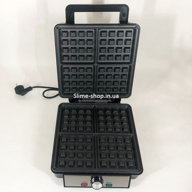 Вафли в домашних условиях в вафельнице SeaBreeze SB-0101 1200 Вт, Вафельница MK-588 для десертов