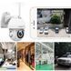 Камера видеонаблюдения IP всепогодная поворотная UKC CAMERA v380 C6 IP 1080p 2.0 DK-892 mp уличная