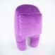 М'яка іграшка Weber Toys космонавт Among Us 27см фіолетовий (WT6664)