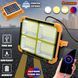 Світлодіодні переносні прожектори Solar LED light 12000 mAH, Ручний прожектор, SU-157 Світлодіодні прожектори