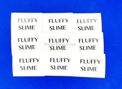 Наклейка «Fluffy Slime» для слайма
