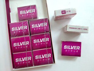 Леза змінні для педикюрного станка QPI Professional Silver 10 штук