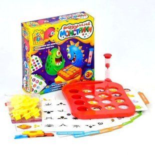 Настольная игра "Умные монстрики"