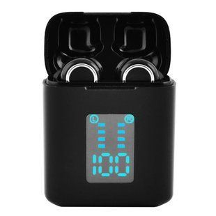 Бездротові bluetooth-навушники i33 5.0 з кейсом та індикацією заряду. PM-142 Колір: чорний