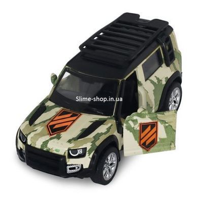 Машинка металева серії "Шеврони Героїв" &ndash; LAND ROVER DEFENDER 110 &ndash; "3 ОШБр"