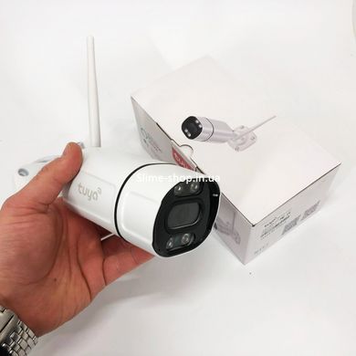 Камера відеоспостереження Camera C16 TUYA APP WIFI IP 3.0 mp вул.