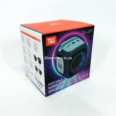 Потужна переносна акустична колонка TG359, Bluetooth колонка з функцією радіо, IS-998.