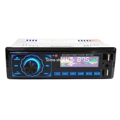 Магнітола з лід підсвічуванням MP3 3888 ISO 1DIN FM, Магнітола в машину з блютузом, EB-439 Незнімні автомагнітоли