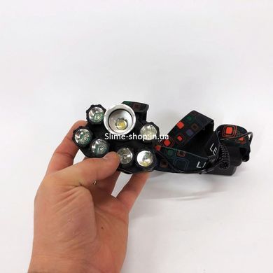 Led фонарь налобный аккумуляторный 1000лм Bailong BL-T78, Налобный фонарь KQ-554 с линзой