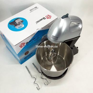 Стационарный миксер-измельчитель Domotec MS-1133 200 Вт, Миксеры с чашей, Миксер с HJ-420 режимами скорости