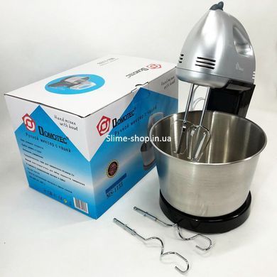 Стационарный миксер-измельчитель Domotec MS-1133 200 Вт, Миксеры с чашей, Миксер с HJ-420 режимами скорости