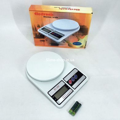 Ваги для кухні настільні Domotec SF-400, Ваги кухонні для маленької ваги, Електронні OF-640 кухонні ваги