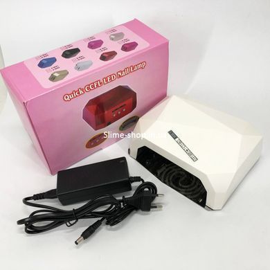 Сушарка для звичайного лаку для нігтів UV LAMP CCF+LED, Лід сушарка для нігтів, Лампа AF-169 майстра манікюру