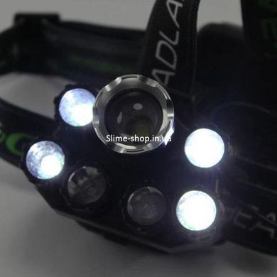 Led фонарь налобный аккумуляторный 1000лм Bailong BL-T78, Налобный фонарь KQ-554 с линзой
