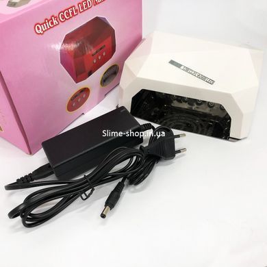 Сушарка для звичайного лаку для нігтів UV LAMP CCF+LED, Лід сушарка для нігтів, Лампа AF-169 майстра манікюру