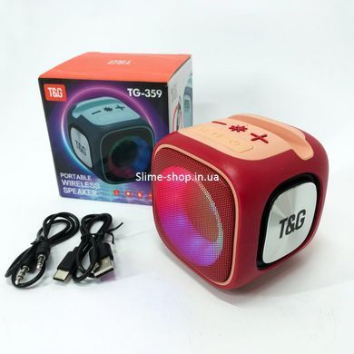Потужна переносна акустична колонка TG359, Bluetooth колонка з функцією радіо, IS-998.