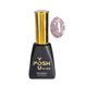 База для гель-лака камуфлирующая YouPOSH De luxe French Rubber Base № 07 78 Прозрачный с фиолетовыми хлопьями