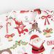Боді-човник новорічне ясельне з начосом Santa