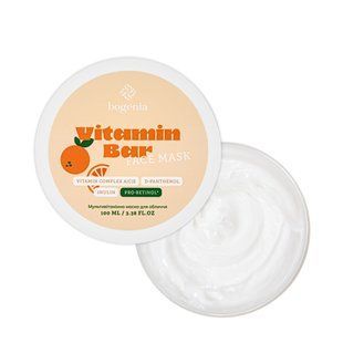 Маска для лица питательная мультивитаминная Bogenia Vitamin Bar BG439(004) 100 мл