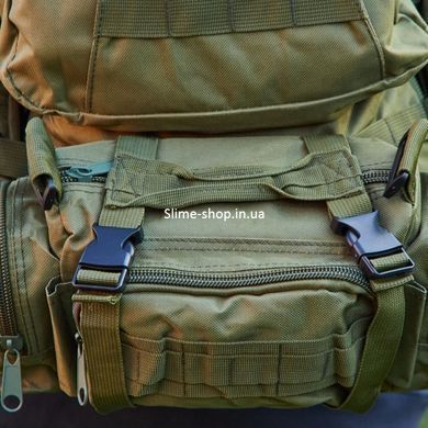 Сумка - підсумк тактична поясна Tactical військова, сумка нагрудна з ременем 5 літрів EV-103 кордура хакі