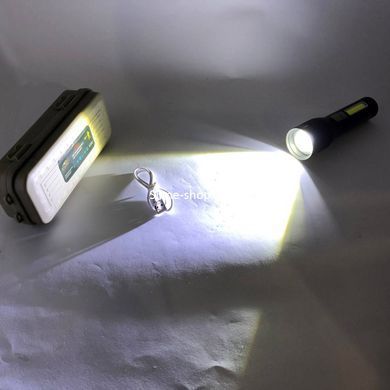 Ліхтар для екстрених ситуацій CB-C21-P90+COB, Тактичний похідний ліхтарик, Хороший ліхтар HB-682 для полювання