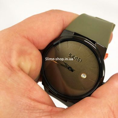 Красивые мужские часы SKMEI 1509AG, Модные мужские часы круглые, Классические часы на руку KL-353 для мужчин
