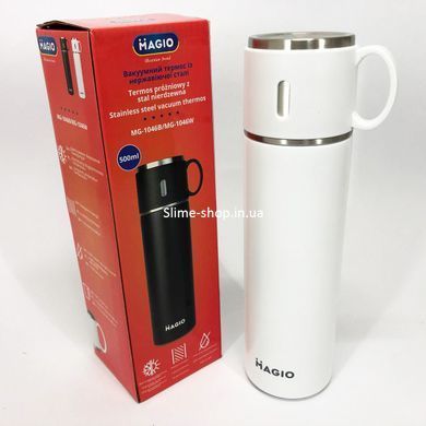 Качественный термос для дома MAGIO MG-1046W 0.5 л, Хороший качественный термос, Термос для DJ-671 чая помповый