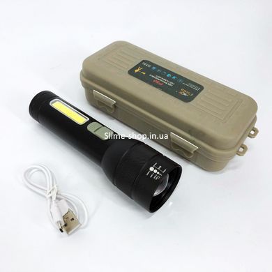 Ліхтар для екстрених ситуацій CB-C21-P90+COB, Тактичний похідний ліхтарик, Хороший ліхтар HB-682 для полювання