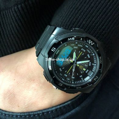 Простые электронные часы наручные мужские SKMEI 4541/1454BKWT, Часы OK-517 спортивные скмей