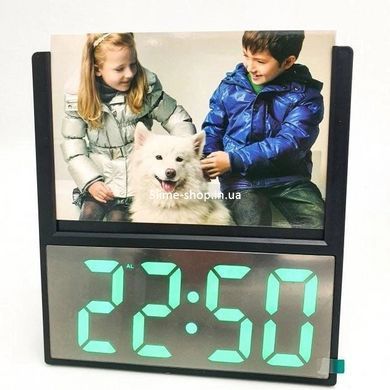 Настільний електронний годинник з підсвічуванням на батарейках DS-6608, Електронний годинник HJ-567 на стіл