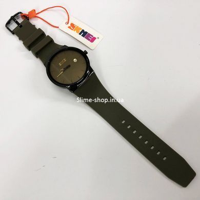 Красивые мужские часы SKMEI 1509AG, Модные мужские часы круглые, Классические часы на руку KL-353 для мужчин