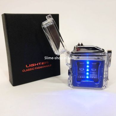 Необычная зажигалка HL-517, Экономичная зажигалка с USB зарядкой, Зажигалка на JS-528 подарок электрическая