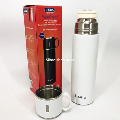 Качественный термос для дома MAGIO MG-1046W 0.5 л, Хороший качественный термос, Термос для DJ-671 чая помповый