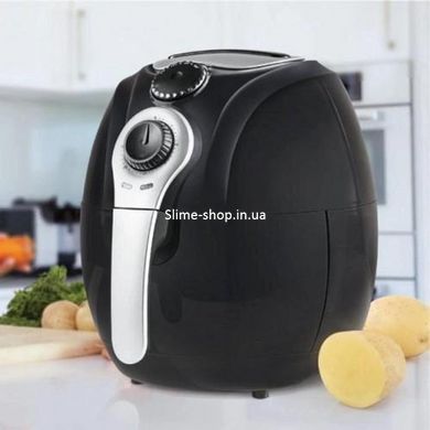 Фритюрниця без масла міцна Domotec MS-3220 1300 W 4,5 л, Домашня фритюрниця QF-282 для фрі.