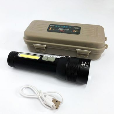 Ліхтар для екстрених ситуацій CB-C21-P90+COB, Тактичний похідний ліхтарик, Хороший ліхтар HB-682 для полювання