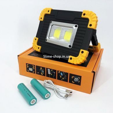 Ліхтар акумуляторний для риболовлі L812-20W-2COB 1W, Світлодіодні прожектори BD-189 спрямованого світла