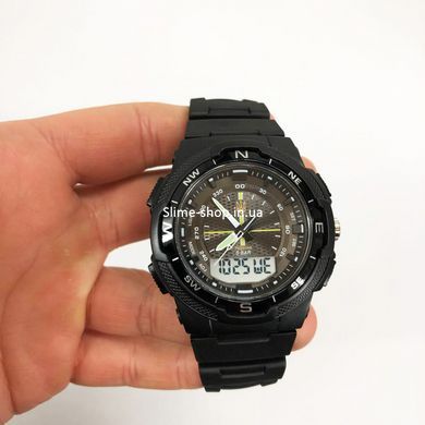 Простые электронные часы наручные мужские SKMEI 4541/1454BKWT, Часы OK-517 спортивные скмей
