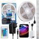 Ргб лента 5050 RGB LED 5 м 220 v, LED светодиодная лента, Умная EB-574 светодиодная лента