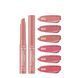Помада-бальзам для губ Bogenia Glossiness Lipstick Balm (BG750), 01 Nude Rose Бежева