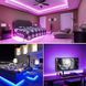 Ргб лента 5050 RGB LED 5 м 220 v, LED светодиодная лента, Умная EB-574 светодиодная лента