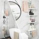 Кутова полиця у ванну Multi Corner Shelf AD 9866 з металу та пластику 2.6 метра, 4 QV-303 полиці, регульована