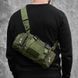 Сумка - підсумк тактична поясна Tactical військова, сумка нагрудна з ременем 5 літрів EV-103 кордура хакі