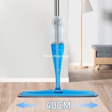Швабра з розпилювачем Water Spray Mop, Швабра спрей з розпилювачем та ємністю для води. WP-712 Колір: синій
