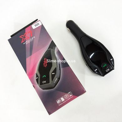 Фм трансмітер для авто з блютуз FM MOD. X7 BT, Fm модулятори трансмітер, Трасмітер QM-837 для автомобіля